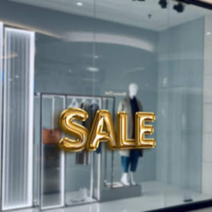 Shining Gold SALE Balloon Store Promotion