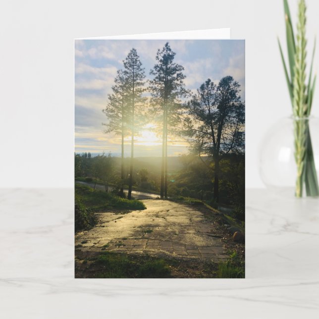 Shining Hope - Folded Greeting Card (Front)