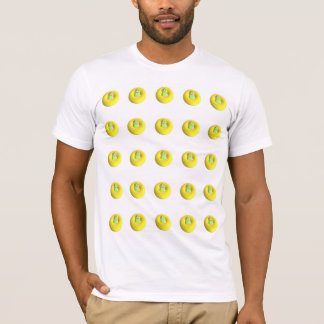 Shining lemon pattern design with logo words T-Shirt