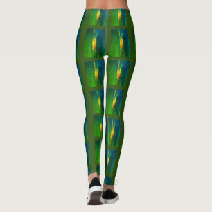 Shining Light Lady Yoga Leggings
