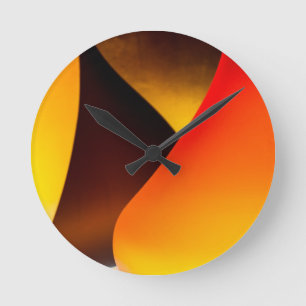 Shining Murano Glass Round Clock