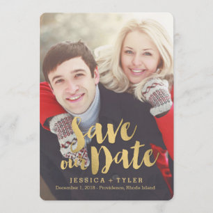 Shining Promise Save The Date Photo Card