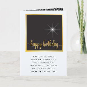 Shining Star 50th Birthday Bright Lovely Card