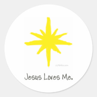 Shining Star Classic Round Sticker