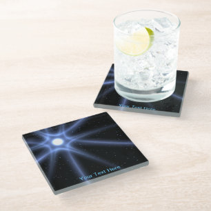 Shining Star Glass Coaster