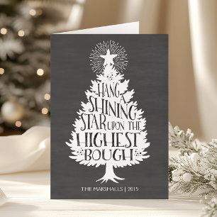 Shining Star Holiday Chalkboard