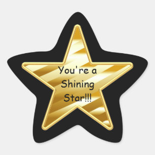 Shining Star Star Sticker