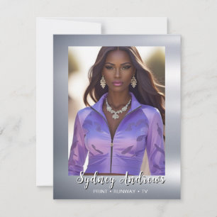 Shining Stars Model Comp Card for Models