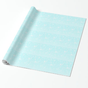Shining stars wrapping paper. paper