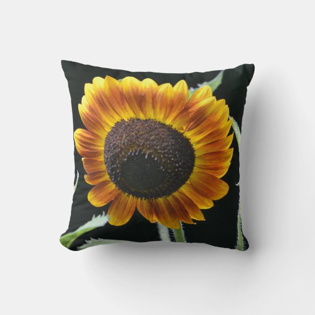 Shining Sunflower Pillow (Front)