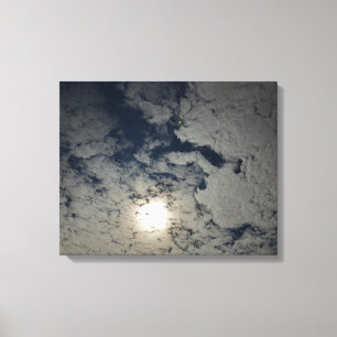 Shining Through Stretched Canvas Print