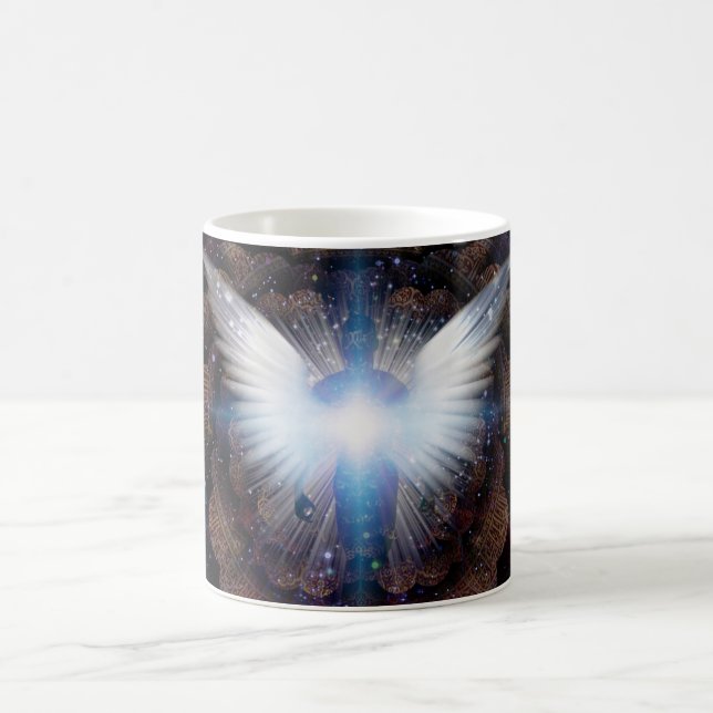Shining wings and aura coffee mug (Center)