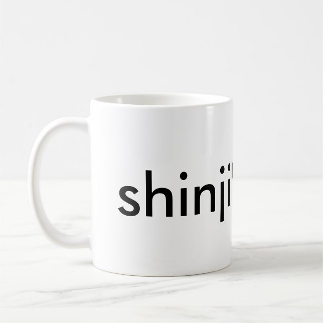 shinji ikari's tears mug (Left)
