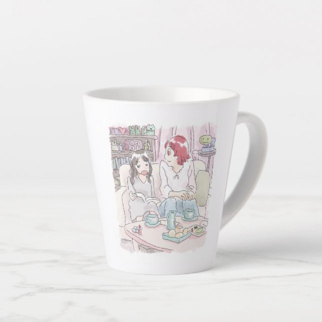 Shinjiji Sammu Latte Mug (Right Angle)