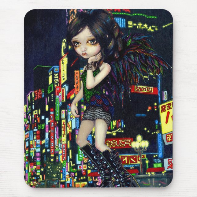 "Shinjuku Angel" Mousepad (Front)
