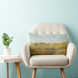 Shinnecock Hills by William Merritt Chase Lumbar Cushion