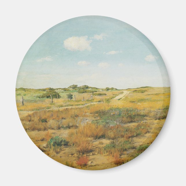 Shinnecock Hills by William Merritt Chase Magnet (Front)