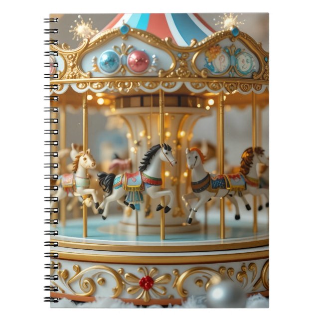 shinning carousel notebook (Front)