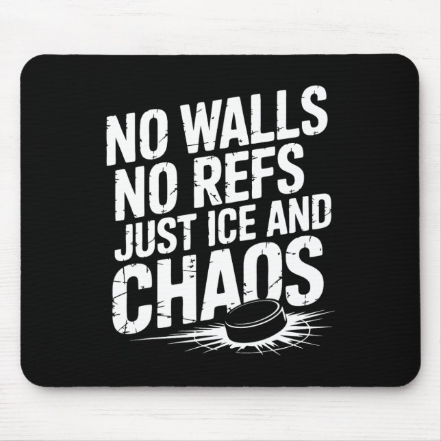 Shinny Pond Hockey  Mouse Pad (Front)