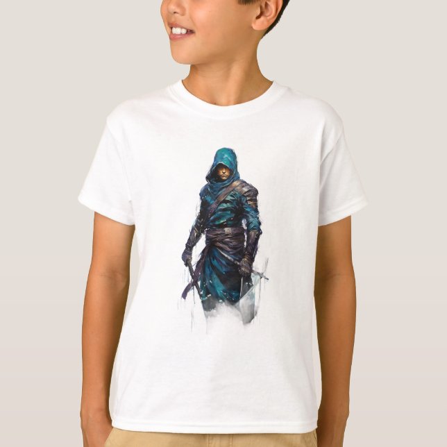 Shinobi Ninja Warrior Anime T-Shirt (Front)