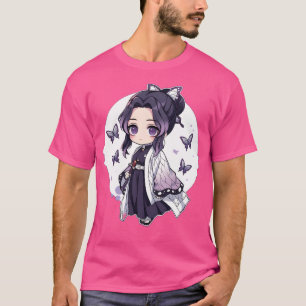 Shinobu Ds Cute Anime Girl  Chibi Style T-Shirt