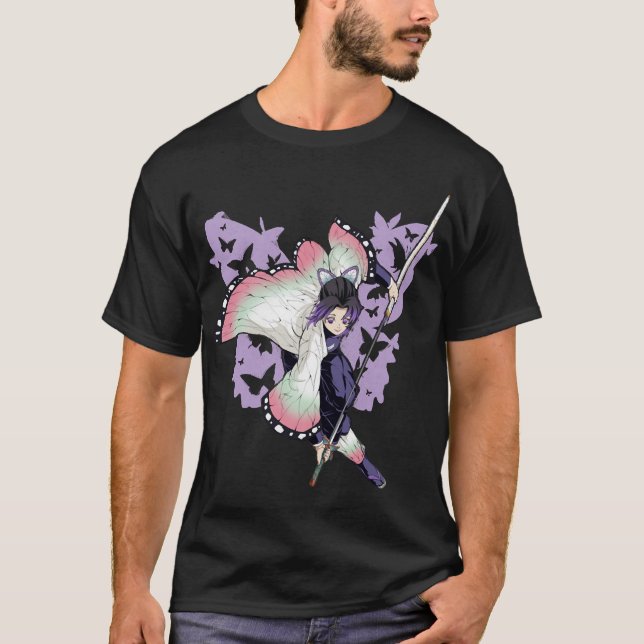 Shinobu Kimetsu No Yaiba T-Shirt (Front)