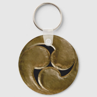 Shinto symbol key ring