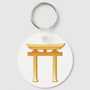 Shinto Symbol Key Ring