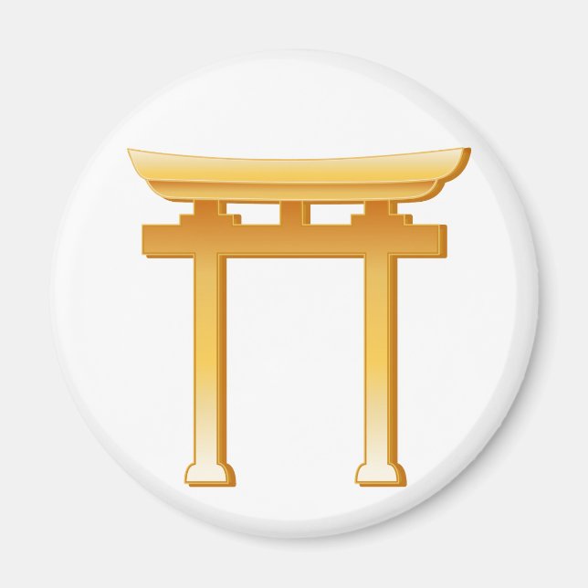Shinto Symbol Magnet (Front)