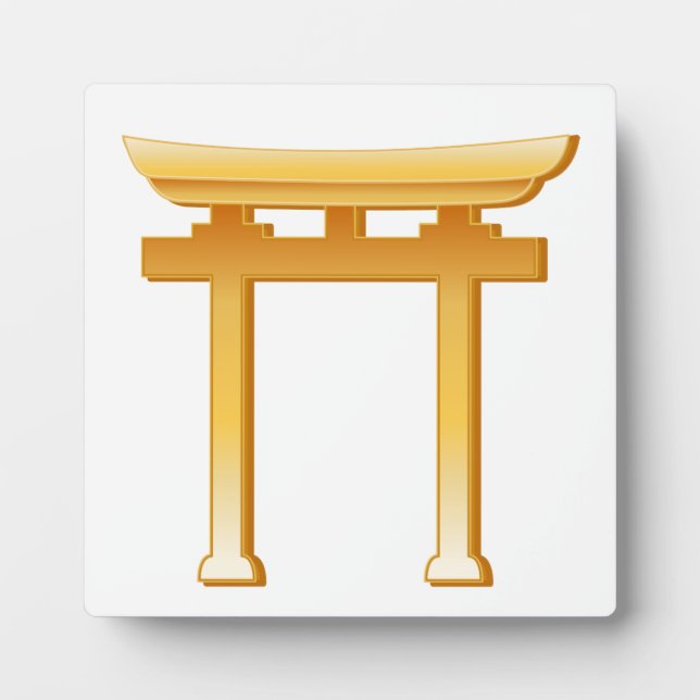 Shinto Symbol Plaque (Front)