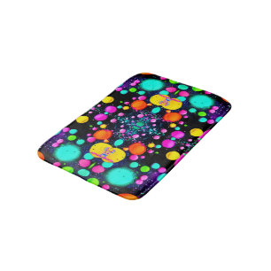 shiny Abstract art Bath Mat