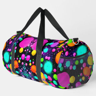 shiny Abstract art Duffle Bag