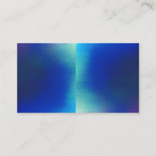 Shiny Blue Business Card