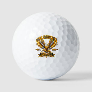 Shiny California Athletic Dept 1985 Golf Balls