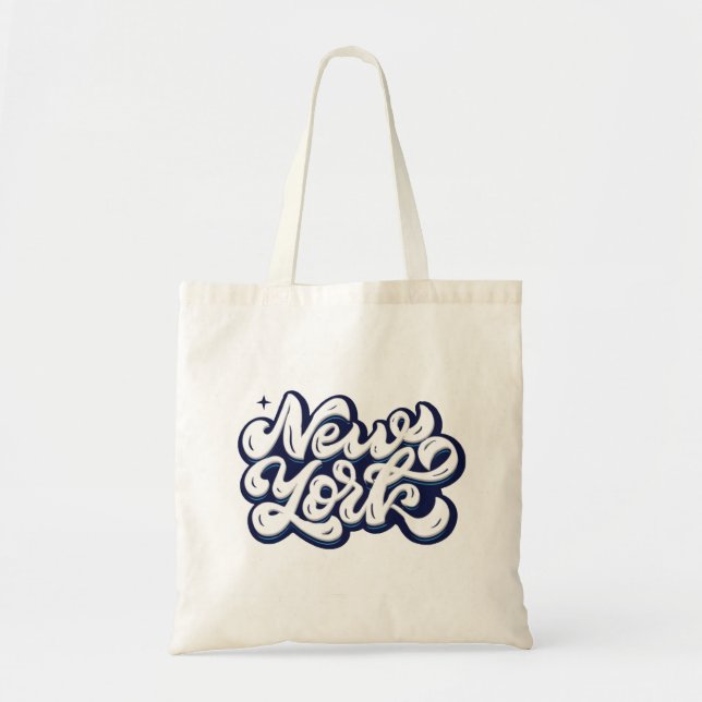 SHINY CITY TOTE BAG (Front)