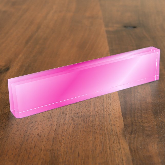 shiny coloured pattern nameplate (Side)