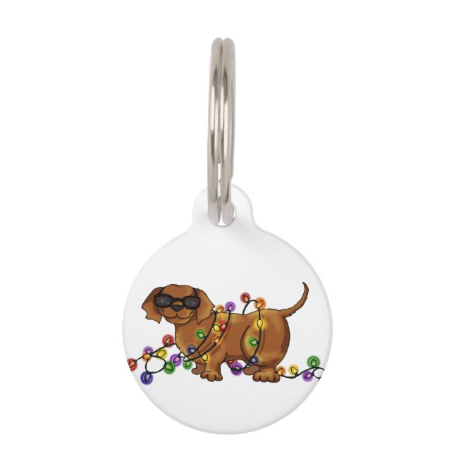 Shiny Dog Pet Tag (Front)