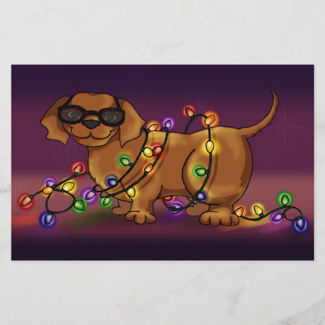 Shiny Dog Stationery (Front)