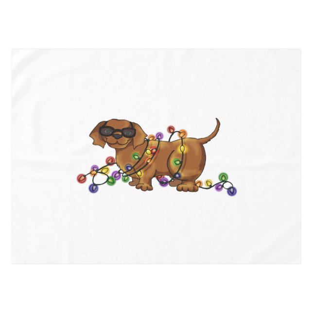 Shiny Dog Tablecloth (Front (Horizontal))