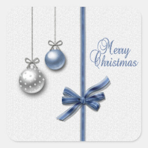 Shiny Elegant Christmas Balls - Sticker