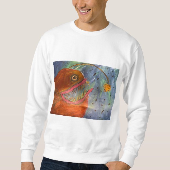 Shiny fish apparel sweatshirt (Front)