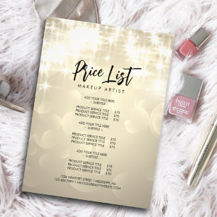 Shiny Flyer With Sparkles Sale Promotion