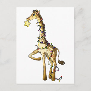 Shiny Giraffe Postcard