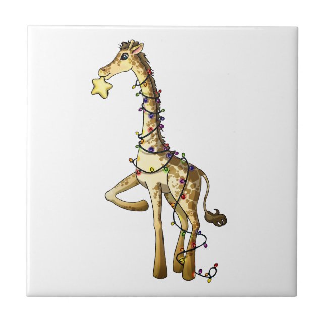 Shiny Giraffe Tile (Front)