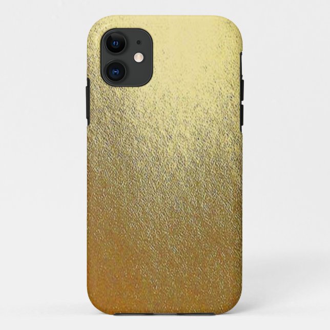 Shiny Gold Art Case-Mate iPhone Case (Back)