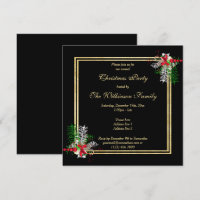 Shiny Gold Glitters & Corner Decorations Christmas