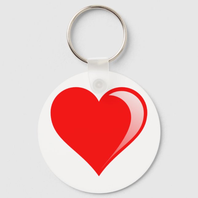 shiny_heart_T.png Key Ring (Front)