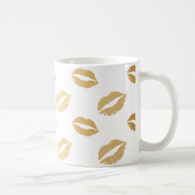 Shiny Kisses Coffee Mug (Right)