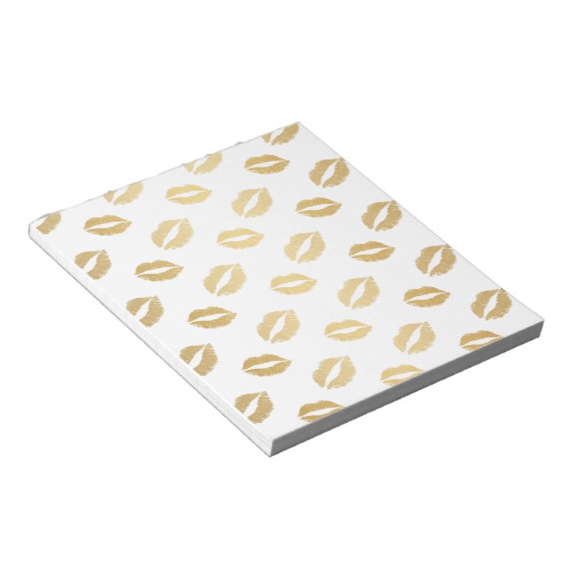 Shiny Kisses Notepad (Angled)