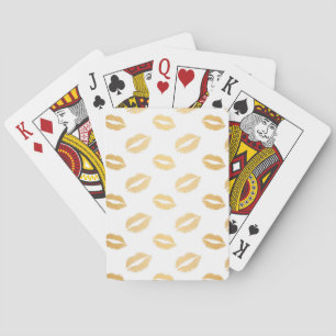 Shiny Kisses Playing Cards